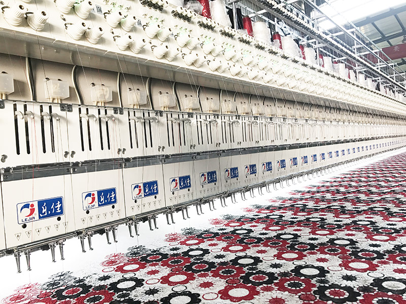 Двойные иглы LJ-2176 вышивка machine-7.JPG шнурка 2 дюймов